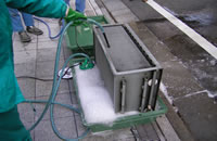 電気集塵器薬品洗浄